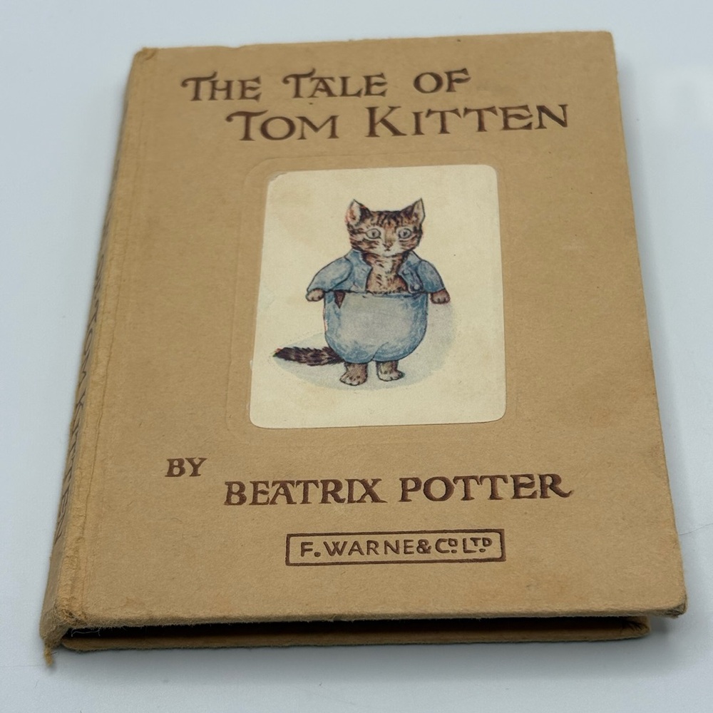 The Tale of Tom Kitten Beatrix Potter Hardcover Illustrated Book 1716-365